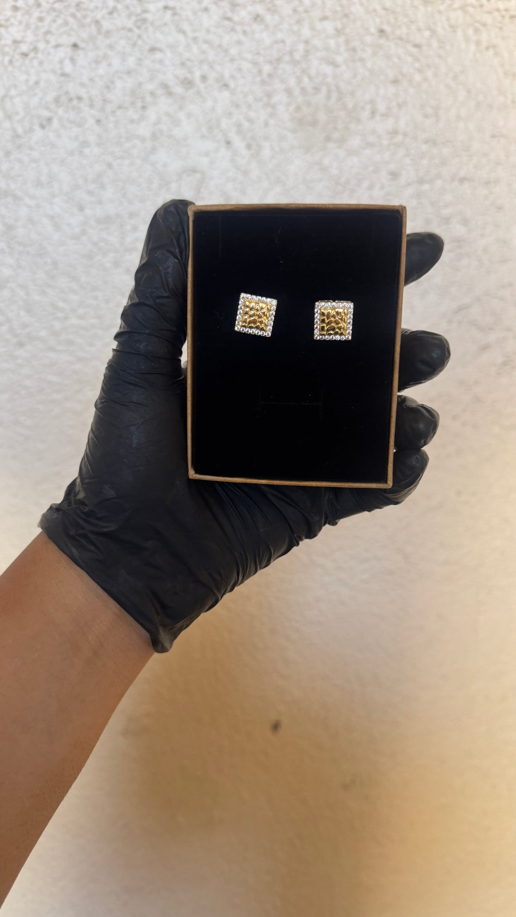 Square Nugget Earring