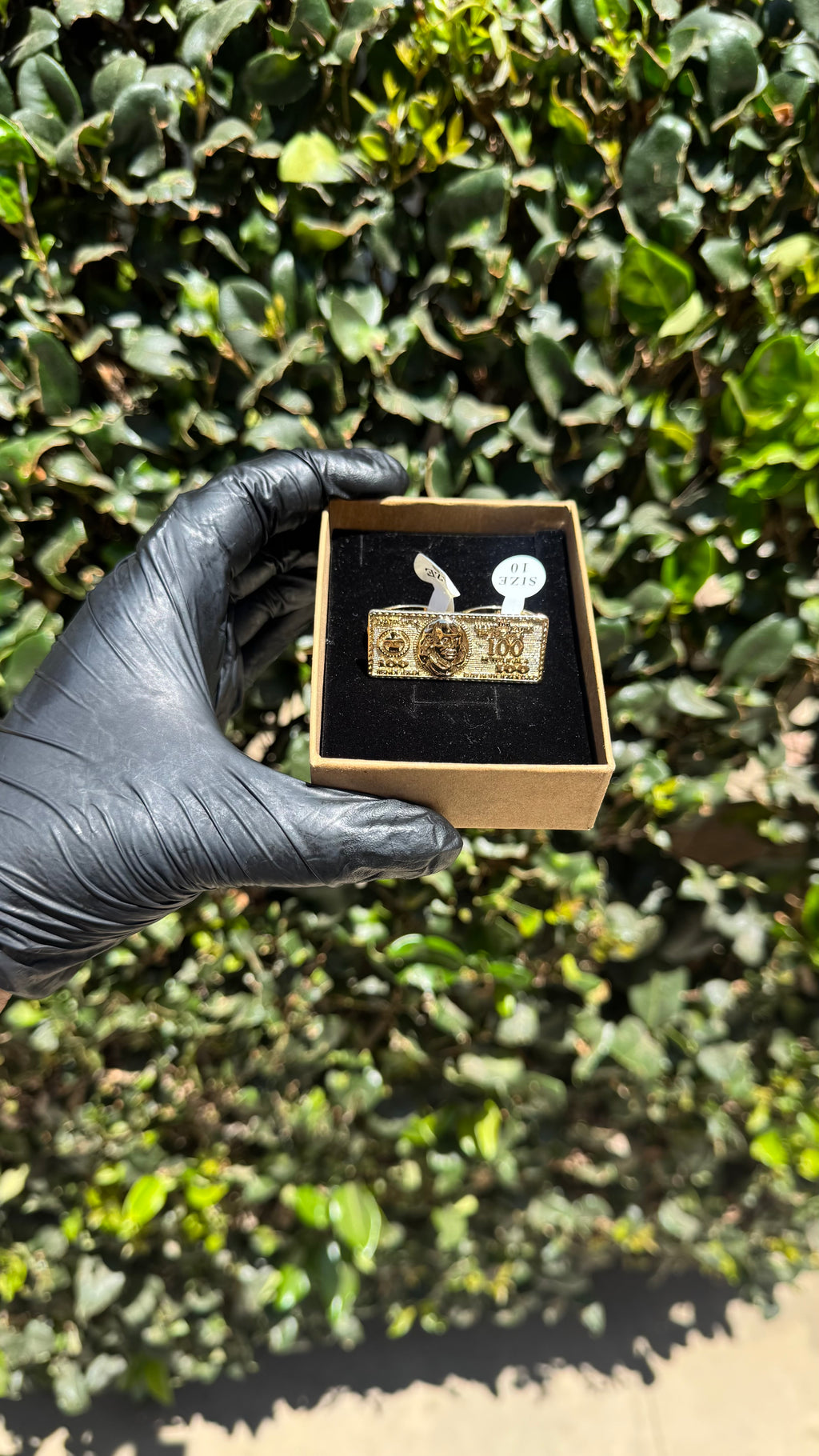MoneyBag Two-Finger Ring
