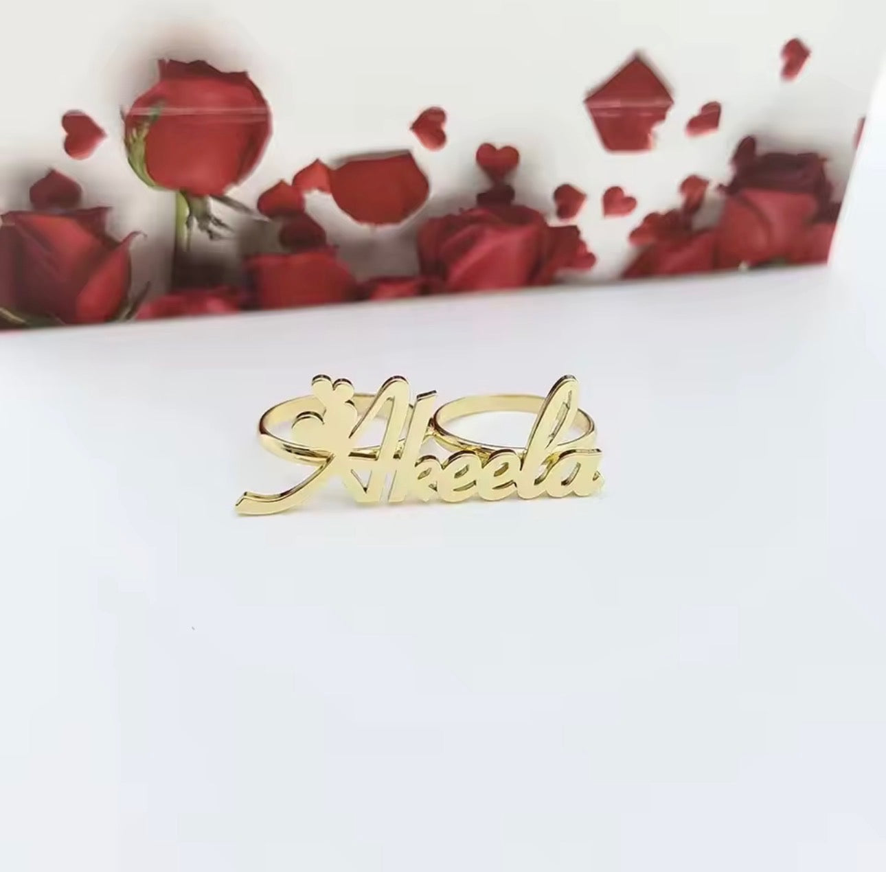 Custom Name Two- Finger